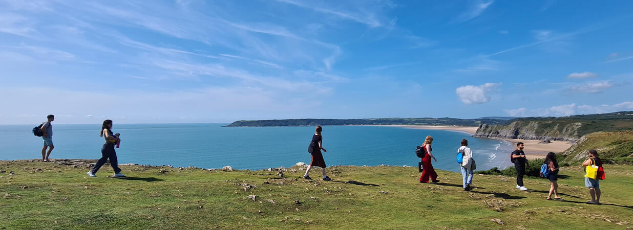 lab retreat to The Gower, 2024